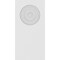 Ekena Millwork Standard Foster Bullseye Plinth Block with Square Edge, 5"W x 10"H x 3/4"P PBP050X100X075FOS02 - alternate 4